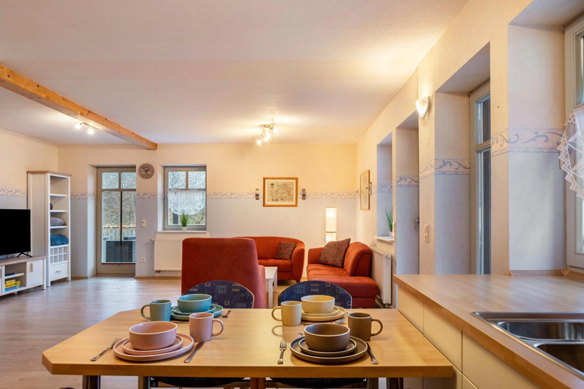 Ferienwohnung 1 Hof Schaefer วัลเด็ค ภายนอก รูปภาพ